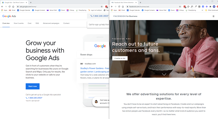 Google Ads vs. Facebook Ads - which is best for B2B companies